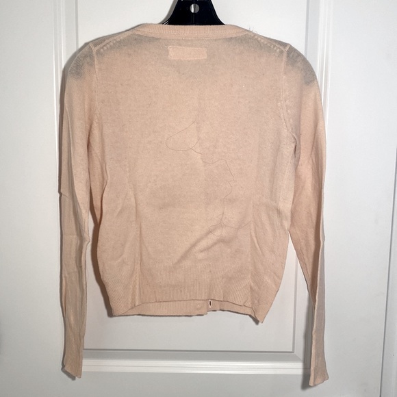 Heritage 1981 Vintage Style Cardigan, pink, size small. - Picture 2 of 3